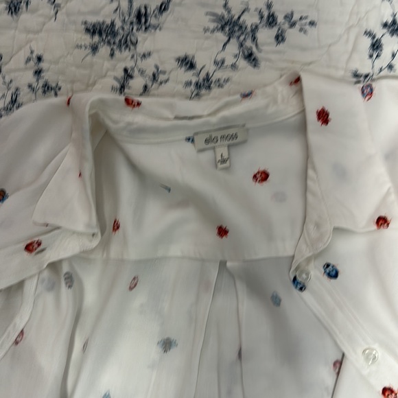 Ella Moss short sleeved blouse - Picture 2 of 4